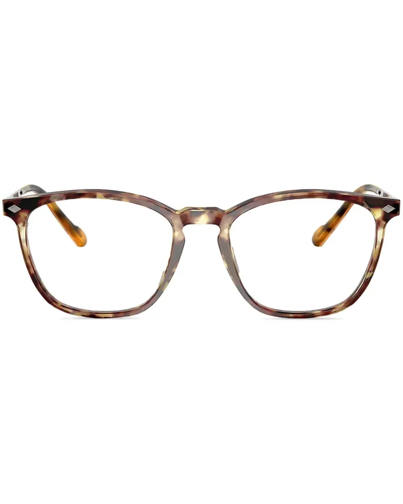 Vogue Brille mit eckigem Gestell - Braun Braun