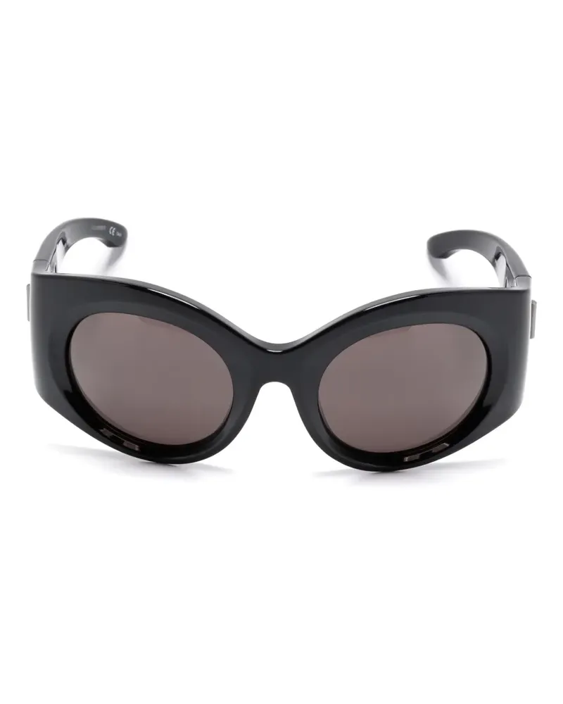 Balenciaga Bold Sonnenbrille - Schwarz Schwarz