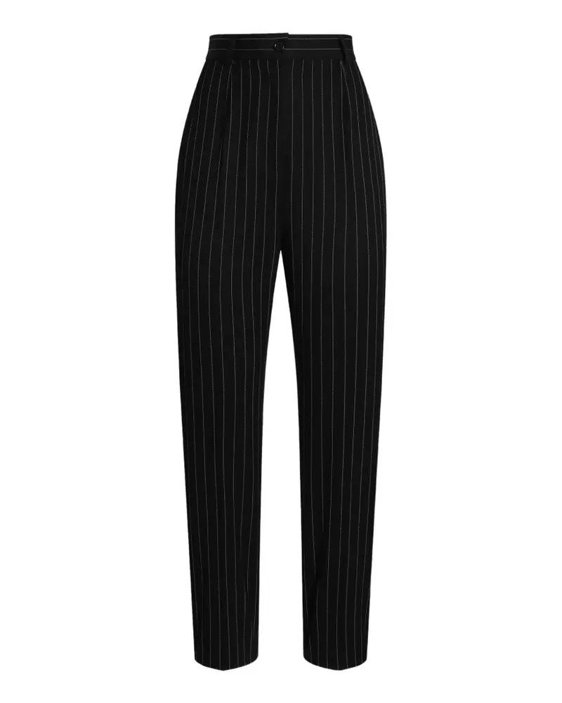 Dolce & Gabbana Hose mit Nadelstreifen - Schwarz Schwarz
