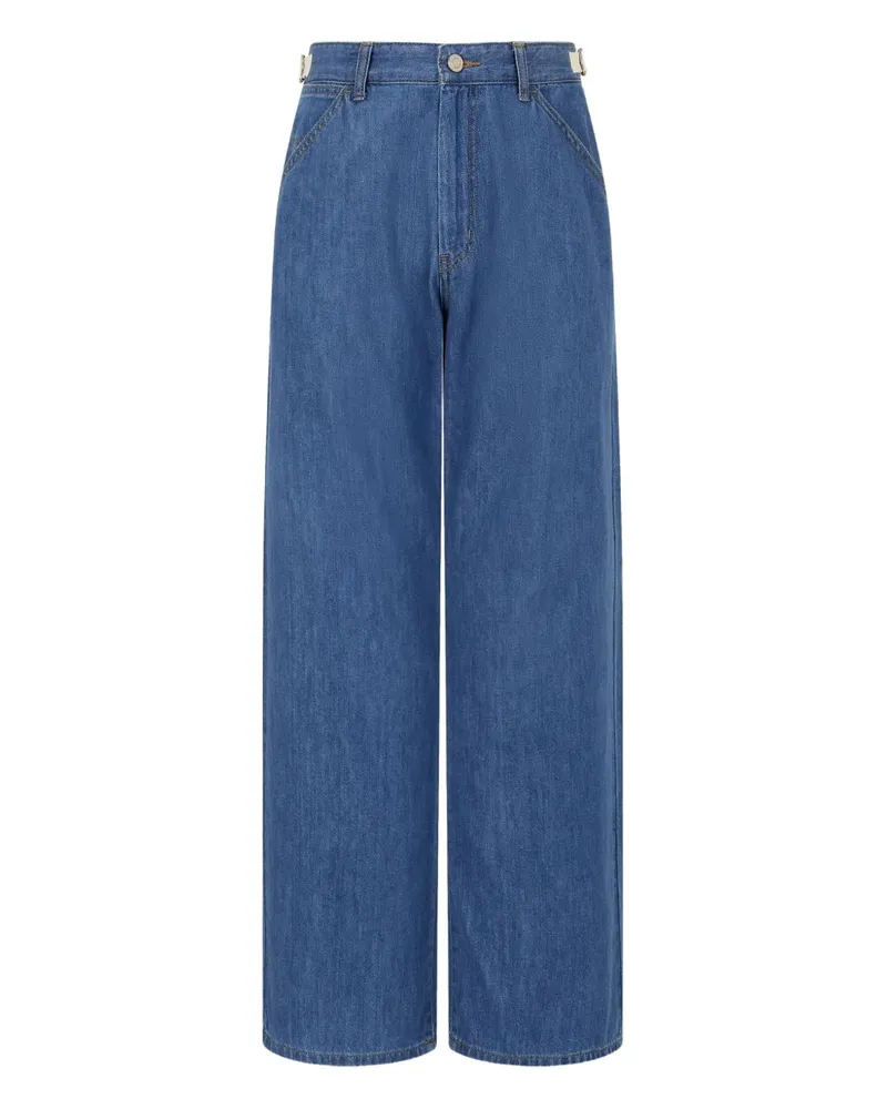 STUDIO TOMBOY Jeans mit weitem Bein - Blau Blau