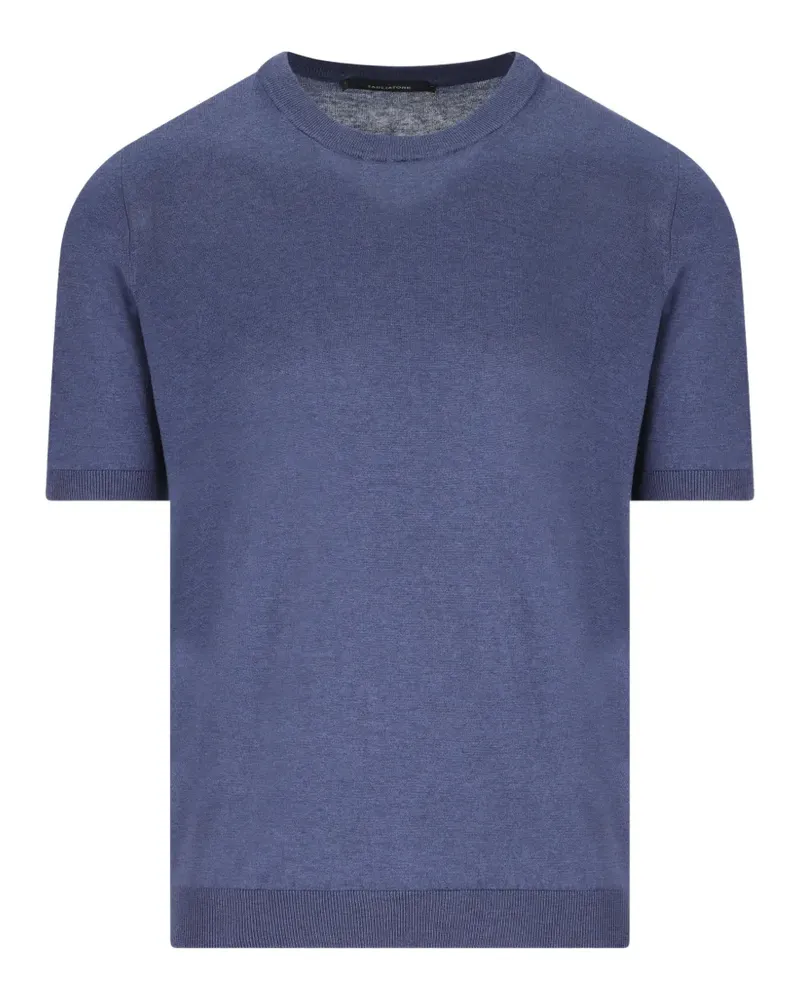 Tagliatore ribbed T-shirt - Blau Blau