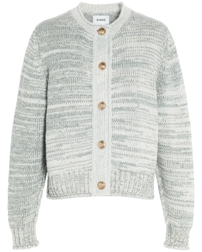 Barrie Grob gestrickter Kaschmircardigan - Blau Blau