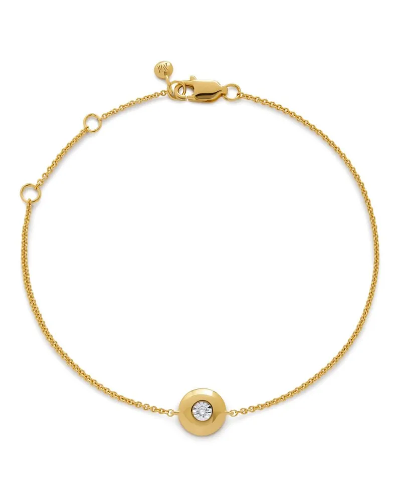 Monica Vinader April Birthstone Armband aus 18kt Gelbgold-Vermeil