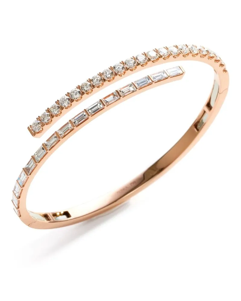 Alinka 18kt Eclipse Rotgoldarmband mit Diamanten - Rosa Rosa