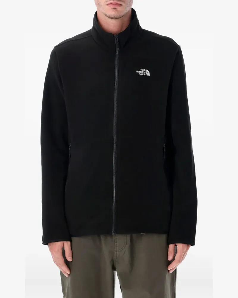 The North Face zip-fastening ski jacket - Schwarz Schwarz