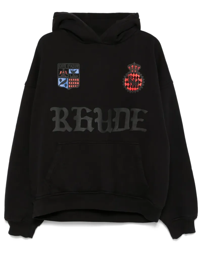RHUDE Cote D'Azur Hoodie - Schwarz Schwarz
