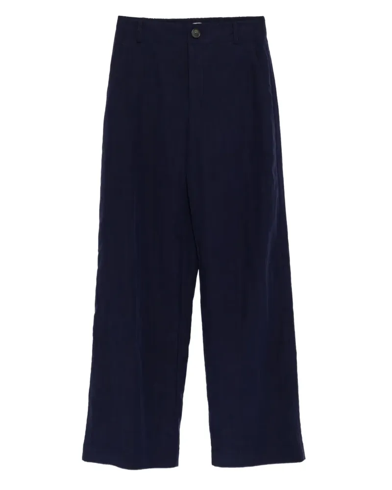 Vince Hose mit weitem Bein - Blau Blau