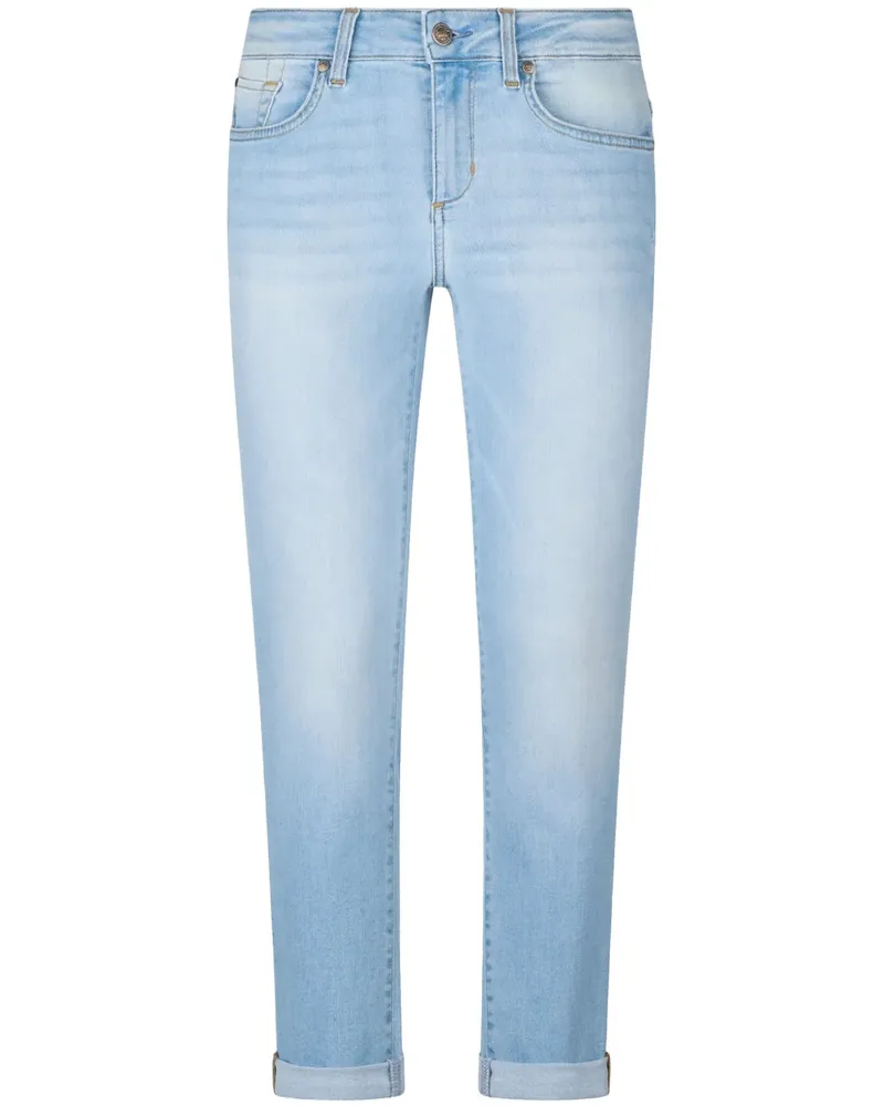 Liu Jo Cropped-Skinny-Jeans - Blau Blau