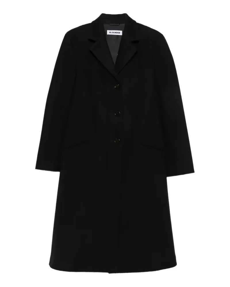 Jil Sander Sakko mit fallendem Revers - Schwarz Schwarz