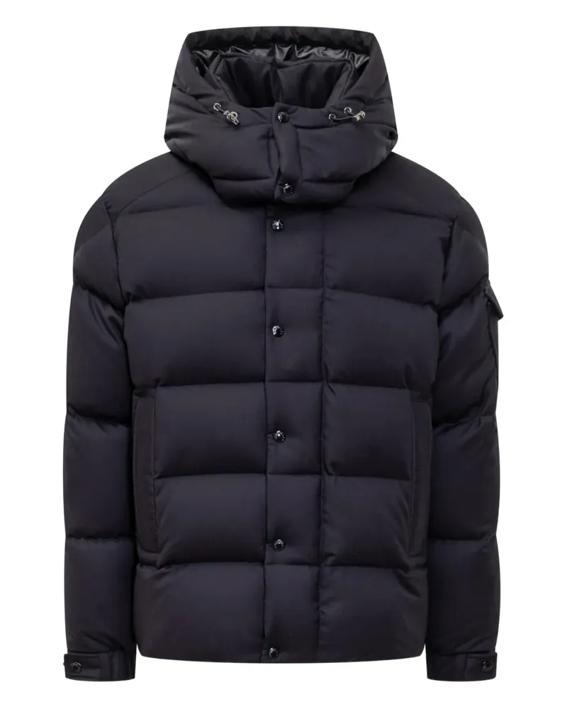 Moncler Maya 70 Steppjacke mit Kapuze - Blau Blau