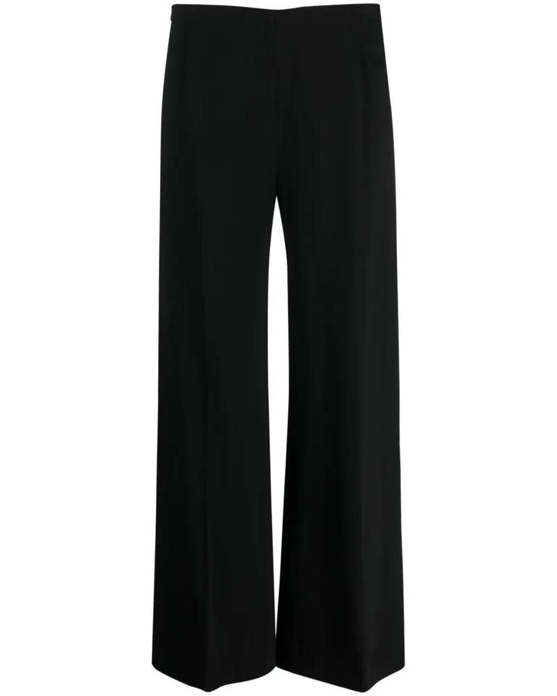 Totême Gerade Cropped-Hose - Schwarz Schwarz