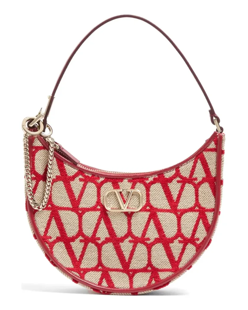Valentino Garavani Mini Vsling Toile Iconographe Umhängetasche - Nude Nude