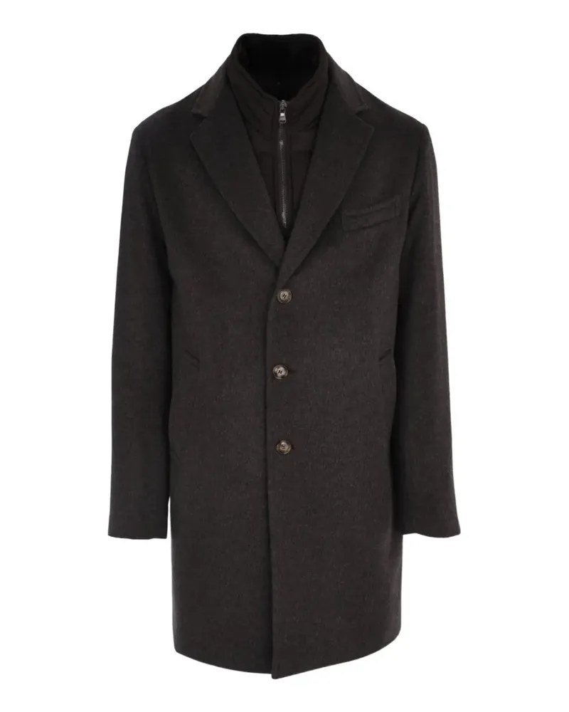 BARBA Jacke mit Knöpfen - Braun Braun