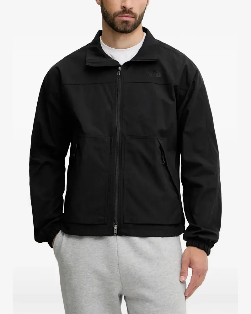 The North Face Jacke mit Reißverschlusskragen - Schwarz Schwarz