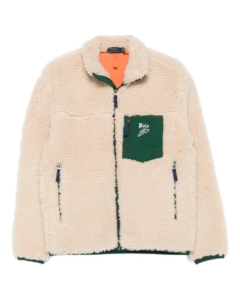 Ralph Lauren Jacke mit Fleece-Tasche - Nude Nude