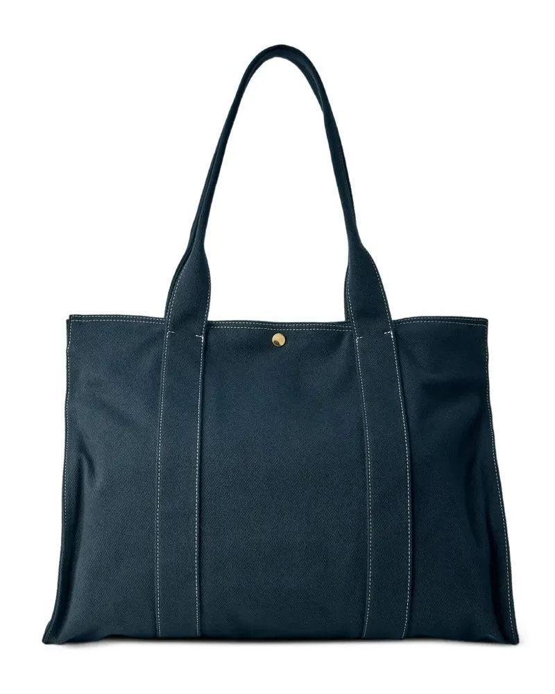 The Row canvas tote bag - Blau Blau