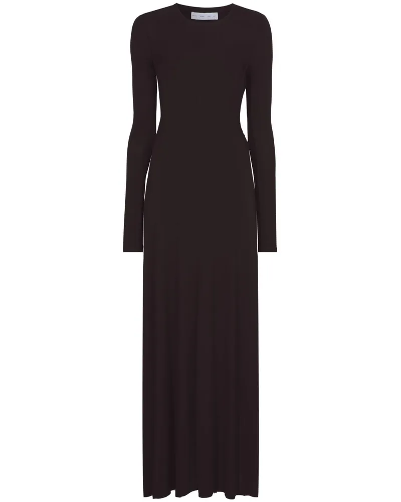 Proenza Schouler Rückenfreies Maxikleid - Schwarz Schwarz