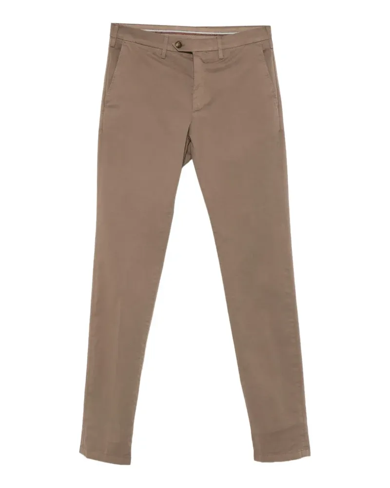 Canali slim-fit trousers - Braun Braun