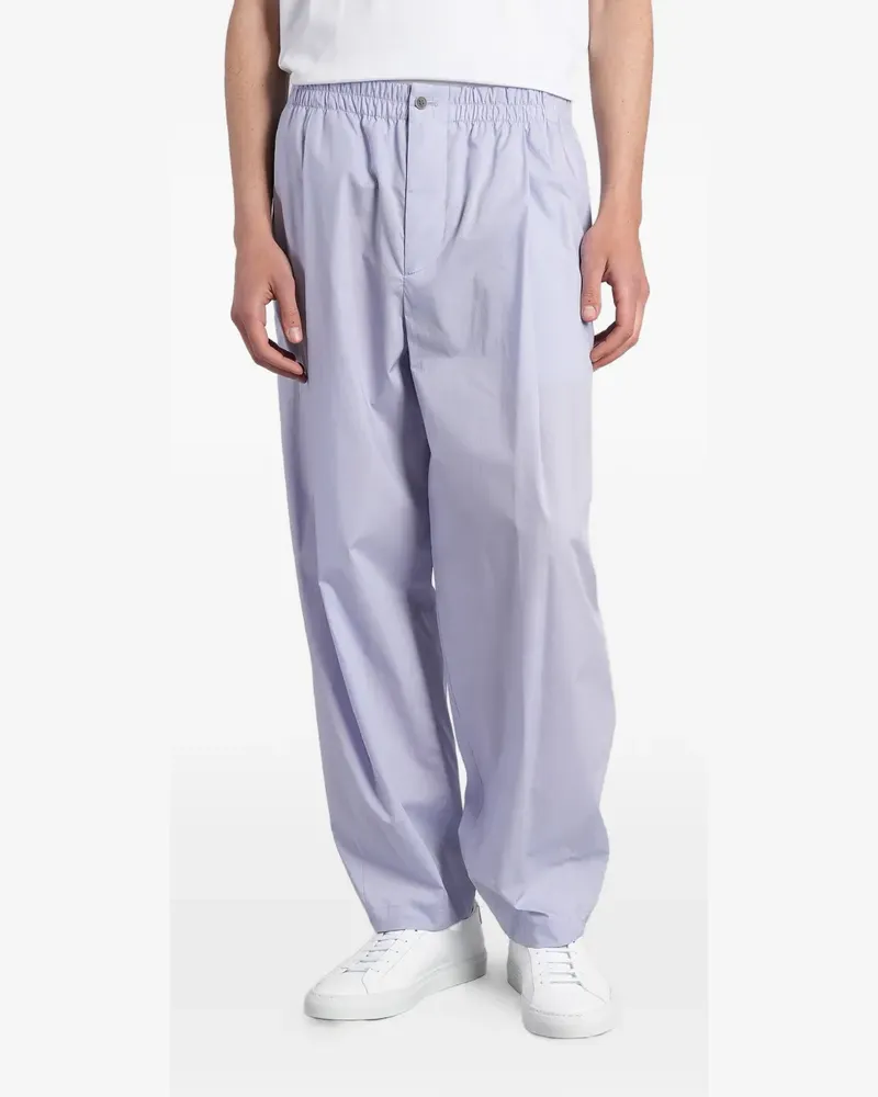 Giorgio Armani Hose mit Stretchbund - Violett Violett