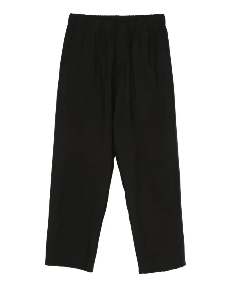 Costumein Pyjama-Hose mit Stretchbund - Schwarz Schwarz