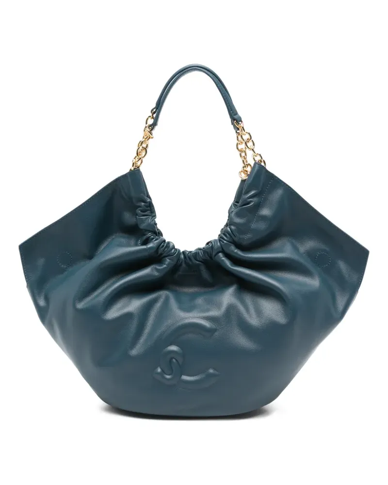 Coccinelle Mittelgroße Smash Schultertasche - Blau Blau