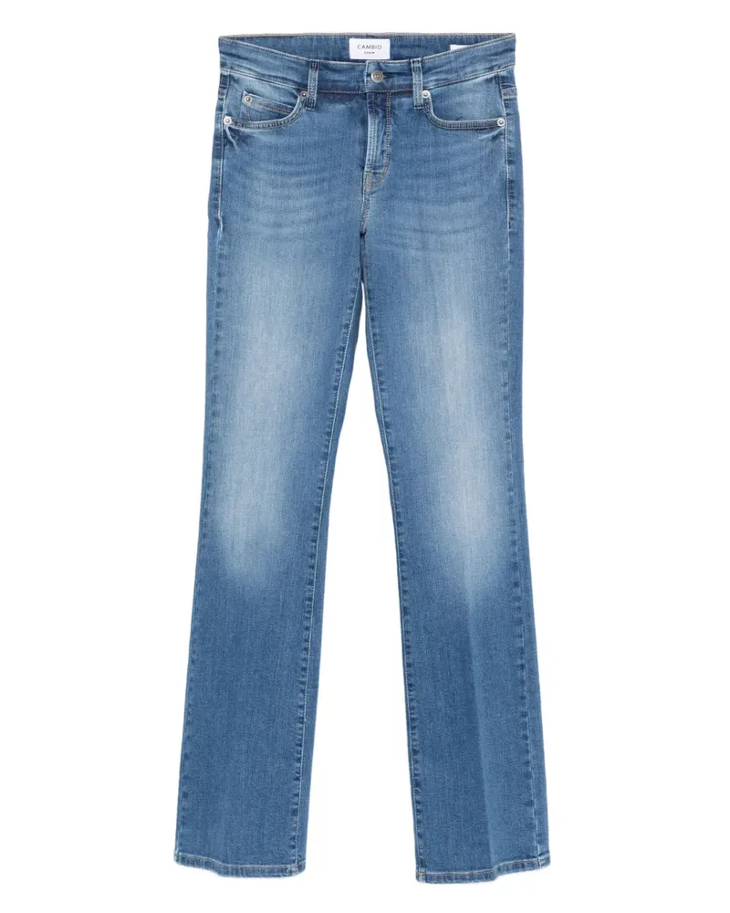 Cambio Ausgeblichene Paris Jeans - Blau Blau