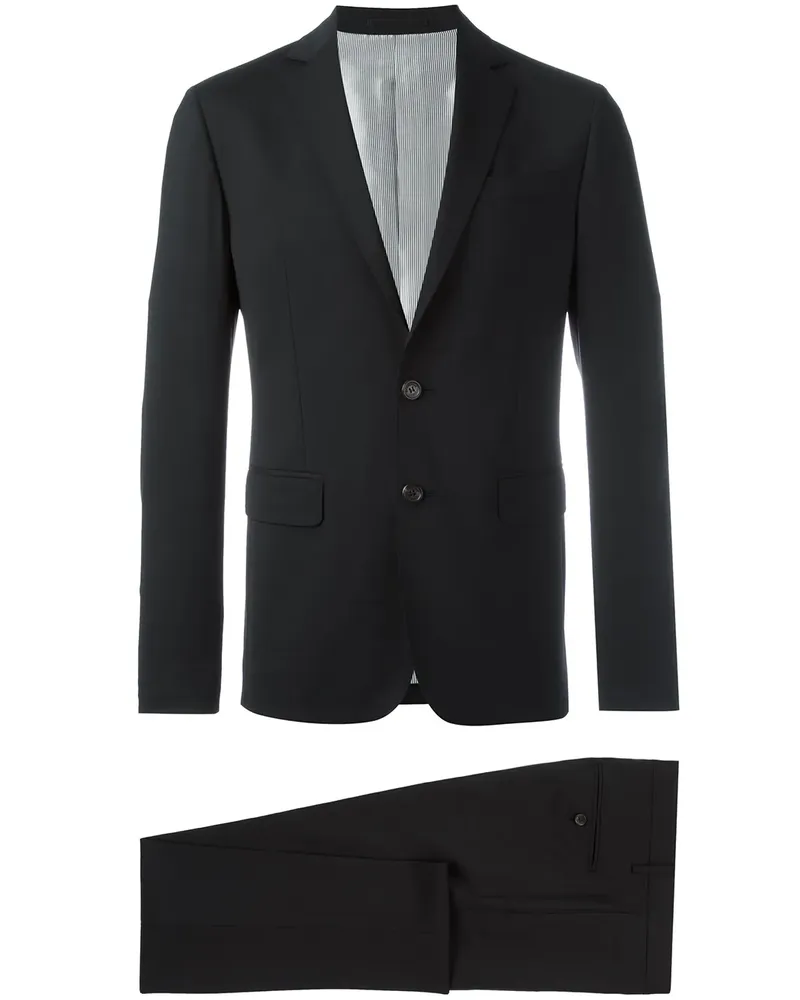 Dsquared2 Zweiteiliger 'Paris' Anzug - Schwarz Schwarz