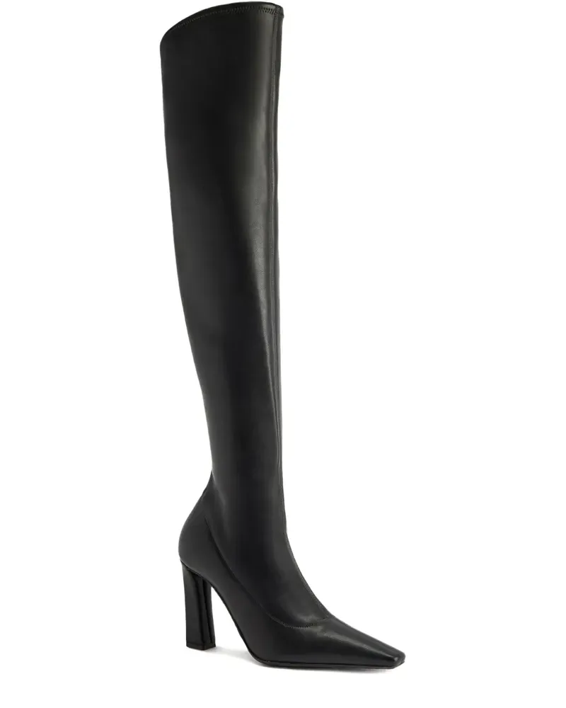 Giuseppe Zanotti Eckige Stiefel - Schwarz Schwarz