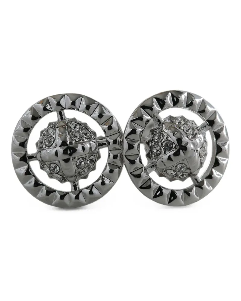 Vivienne Westwood Hängeohrringe mit Kristallen - Silber Silber