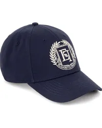 Elisabetta Franchi Baseballkappe mit Logo-Stickerei Blau