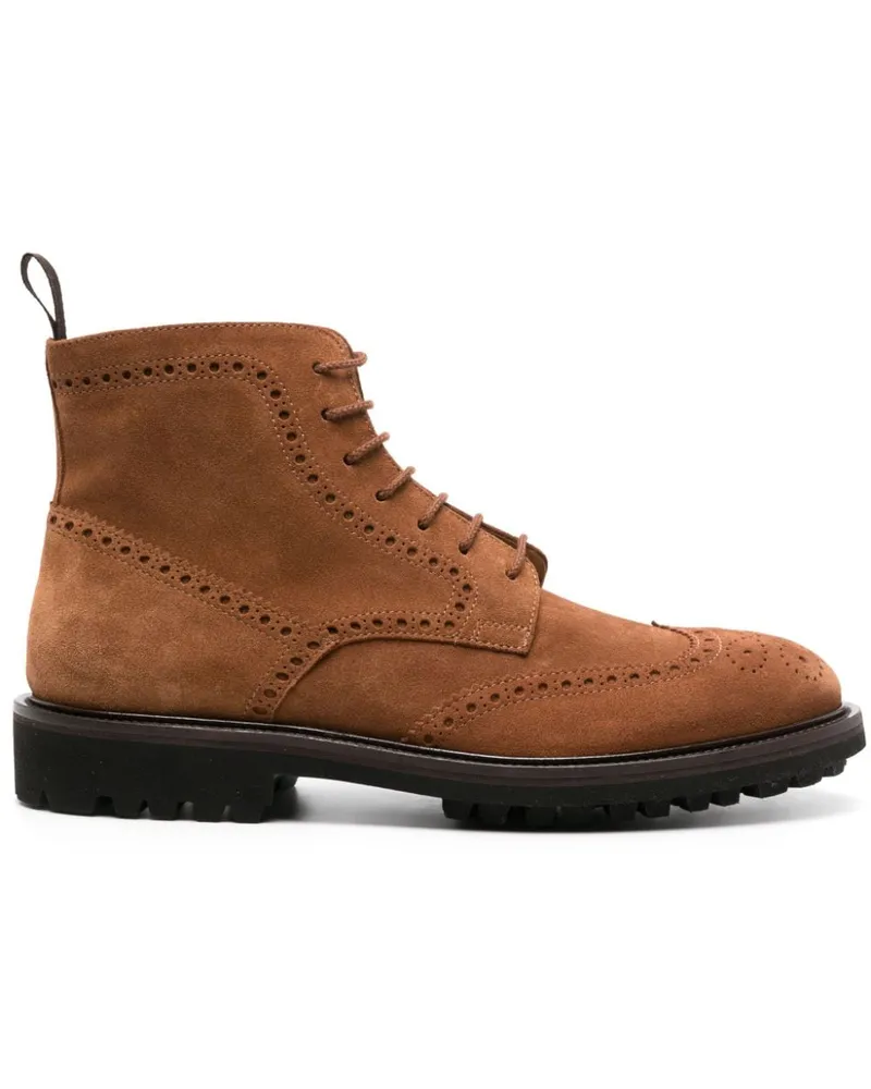 Scarosso Thomas Stiefel aus Wildleder - Braun Braun