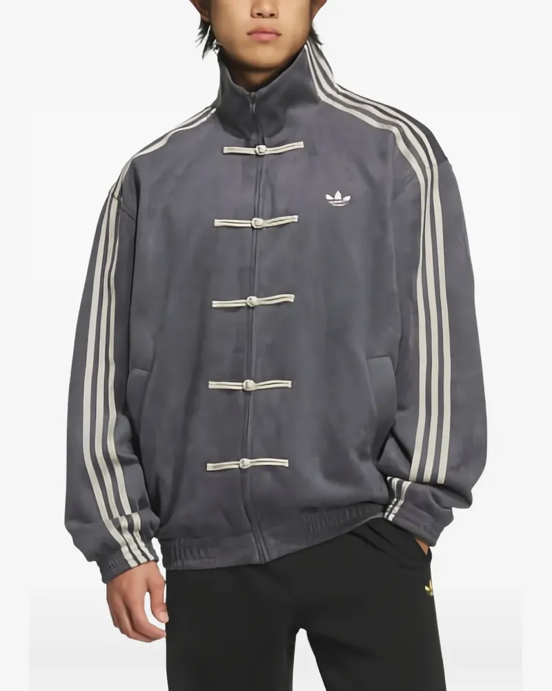 adidas CTT 3.1 Chinese Jacke mit Stehkragen - Grau Grau