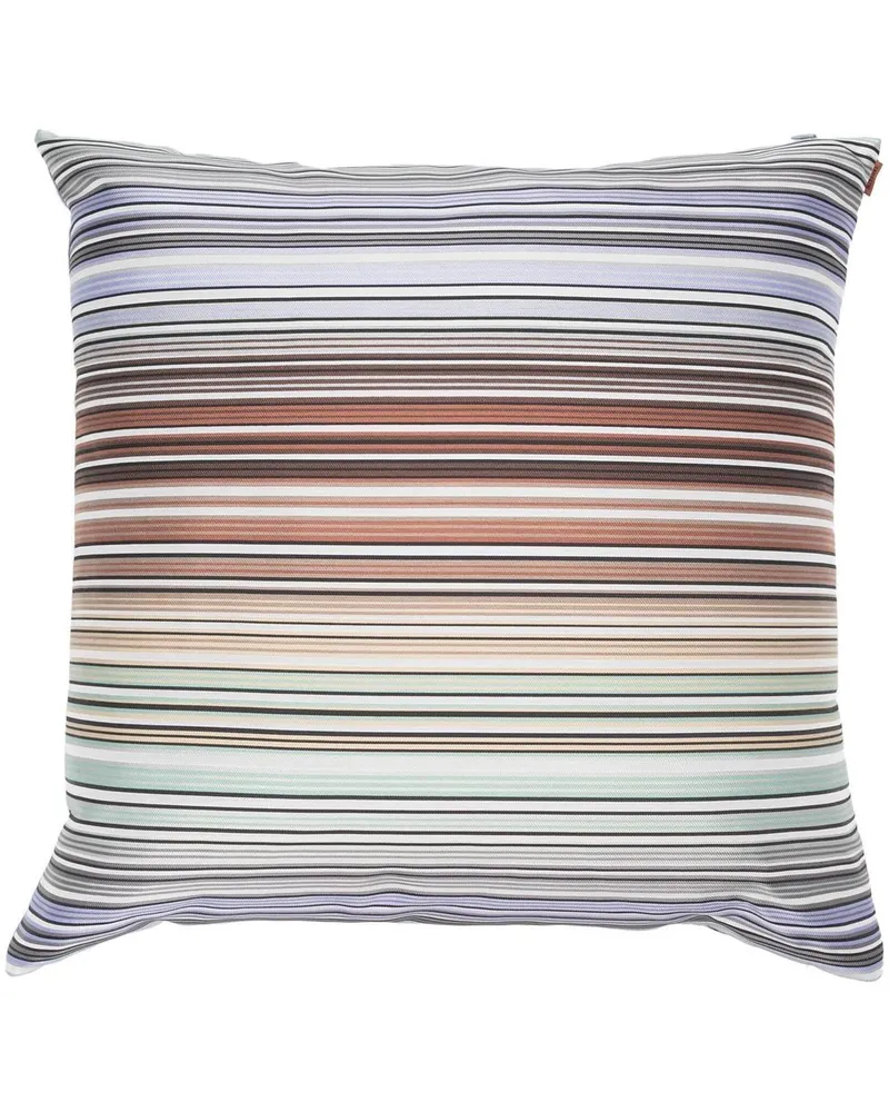 Missoni Home Gestreiftes Kissen 60cm x 60cm - Grün Grün