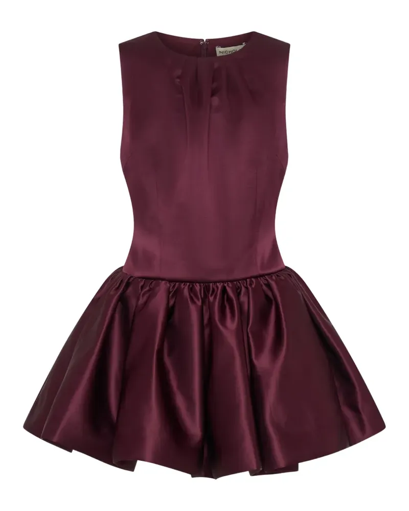 NICHOLAS Karina gathered mini dress - Violett Violett