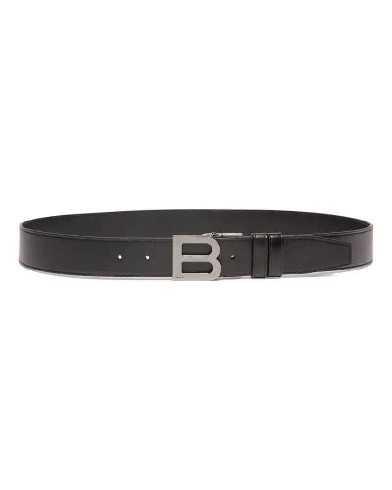 Bally Wendbarer Gürtel mit B-Logo - Schwarz Schwarz