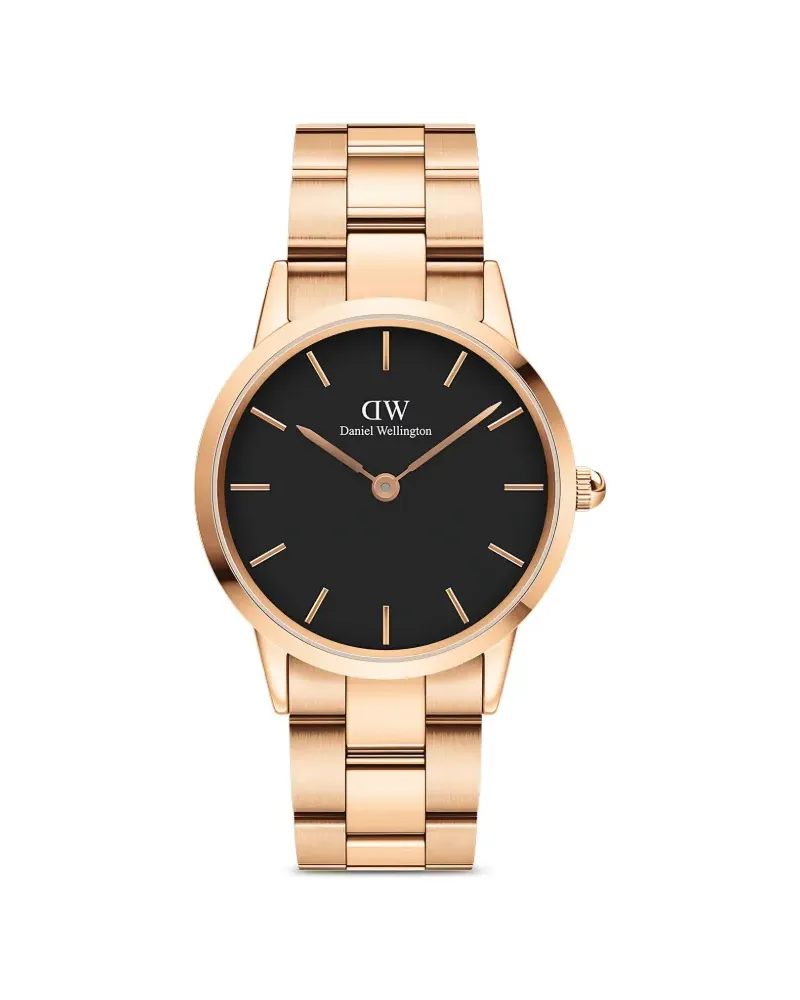 Daniel Wellington Iconic Link 40mm - Schwarz Schwarz