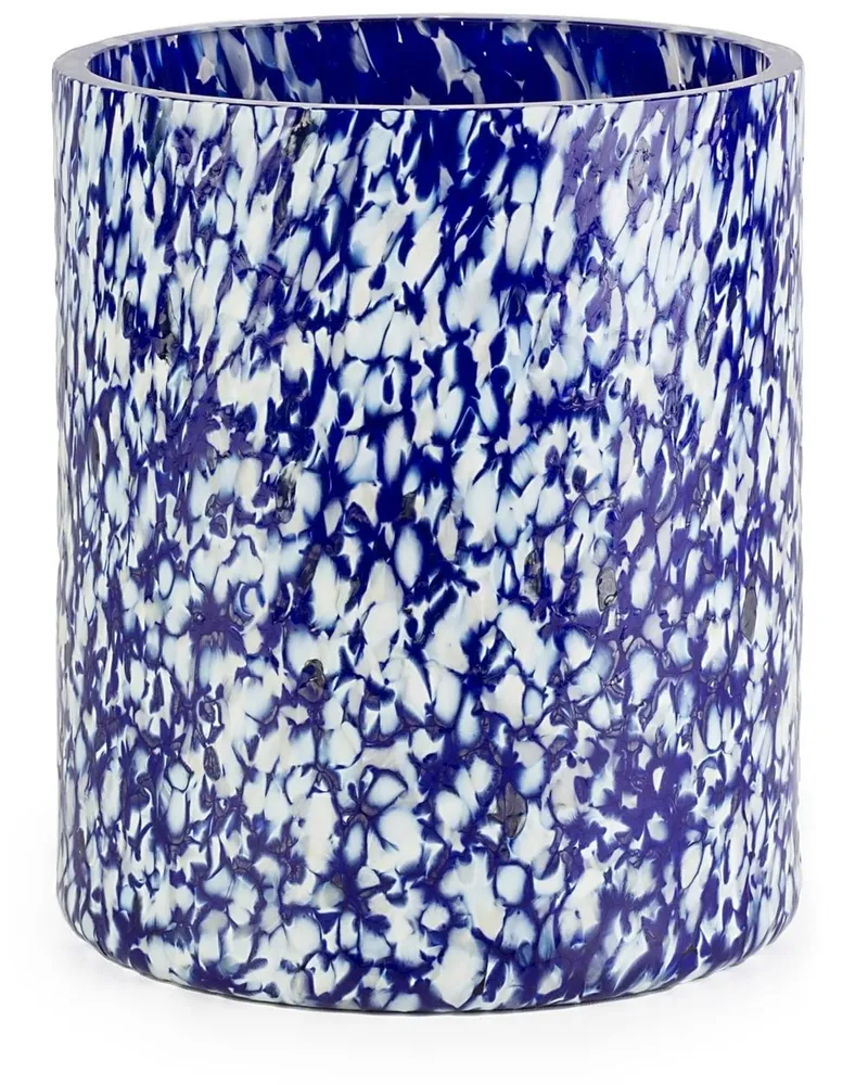 Stories of Italy Mittelgroße Macchia Murano Vase Blau