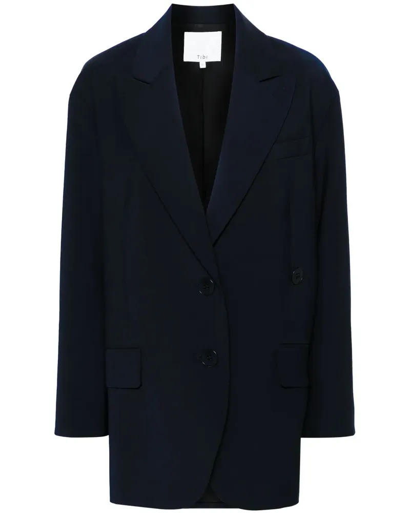 tibi Liam Blazer - Blau Blau
