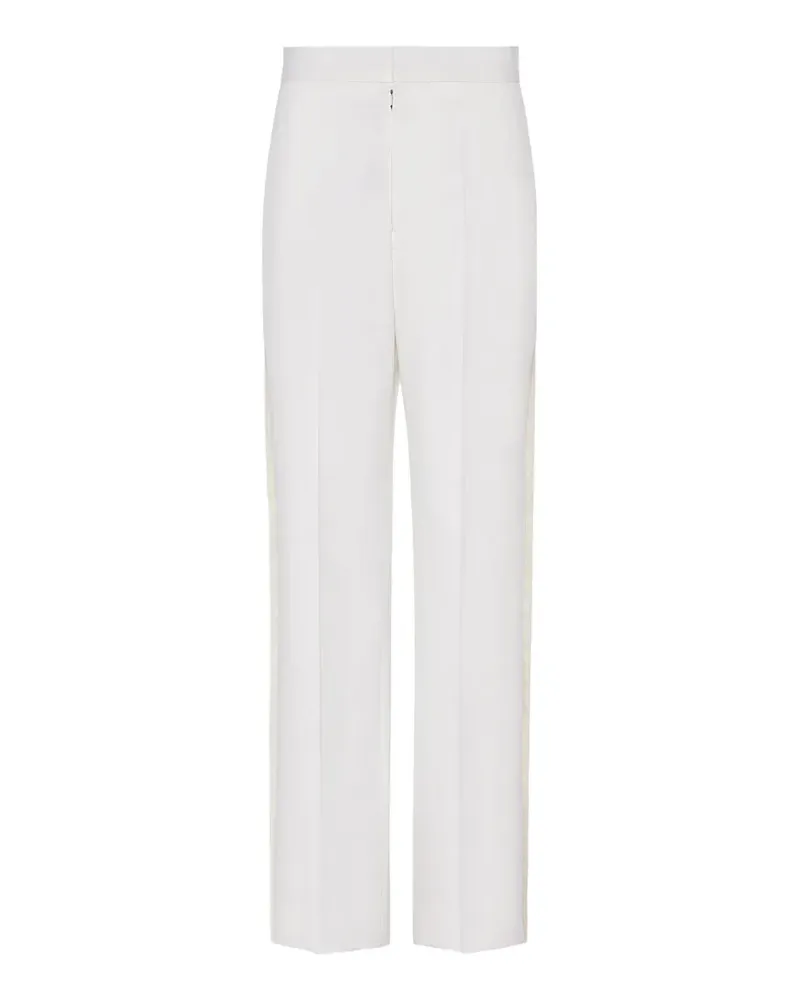 Maison Margiela Hose mit Bügelfalten - Weiß Weiß