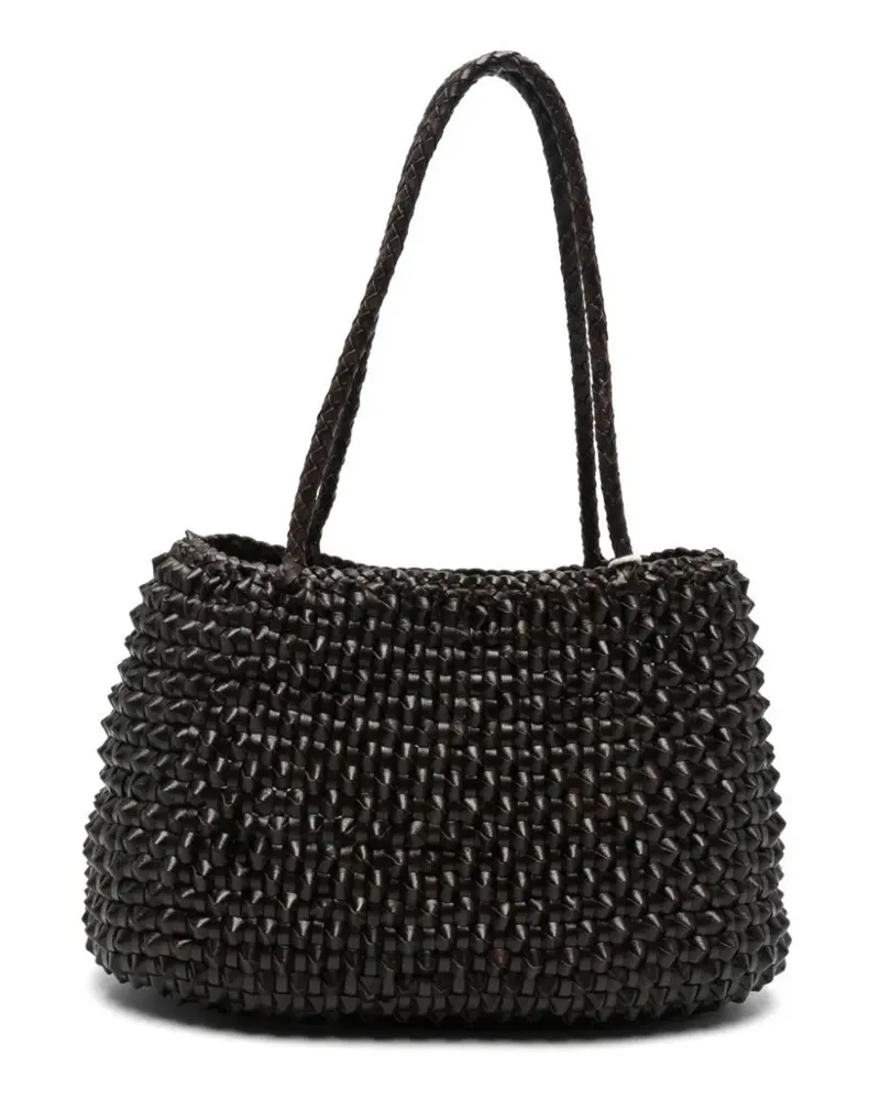 Dragon Diffusion S.Croce Cactus Schultertasche - Braun Braun