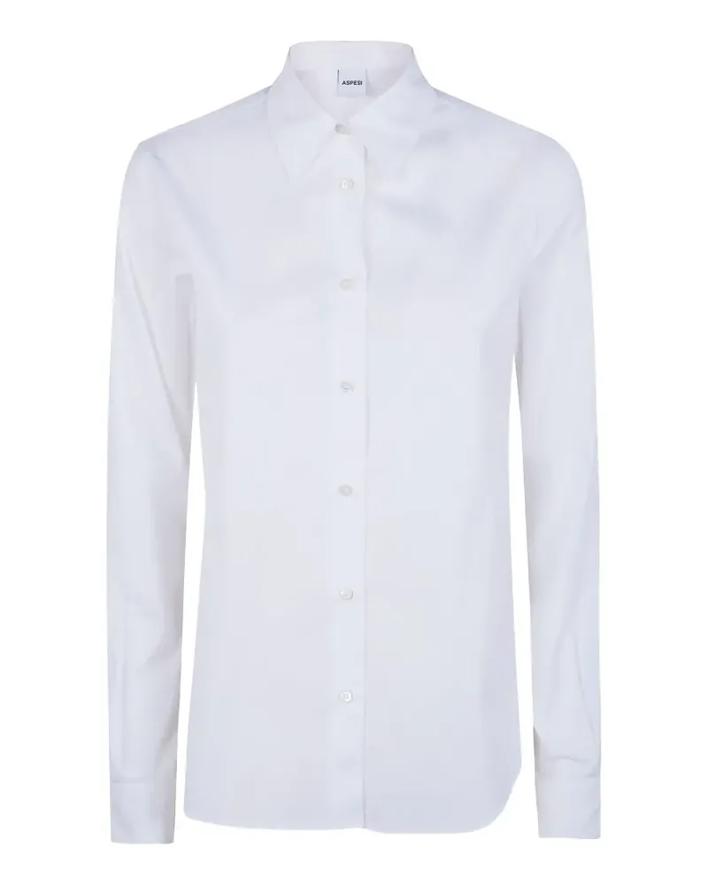 ASPESI Klassisches Hemd - Weiß Weiß