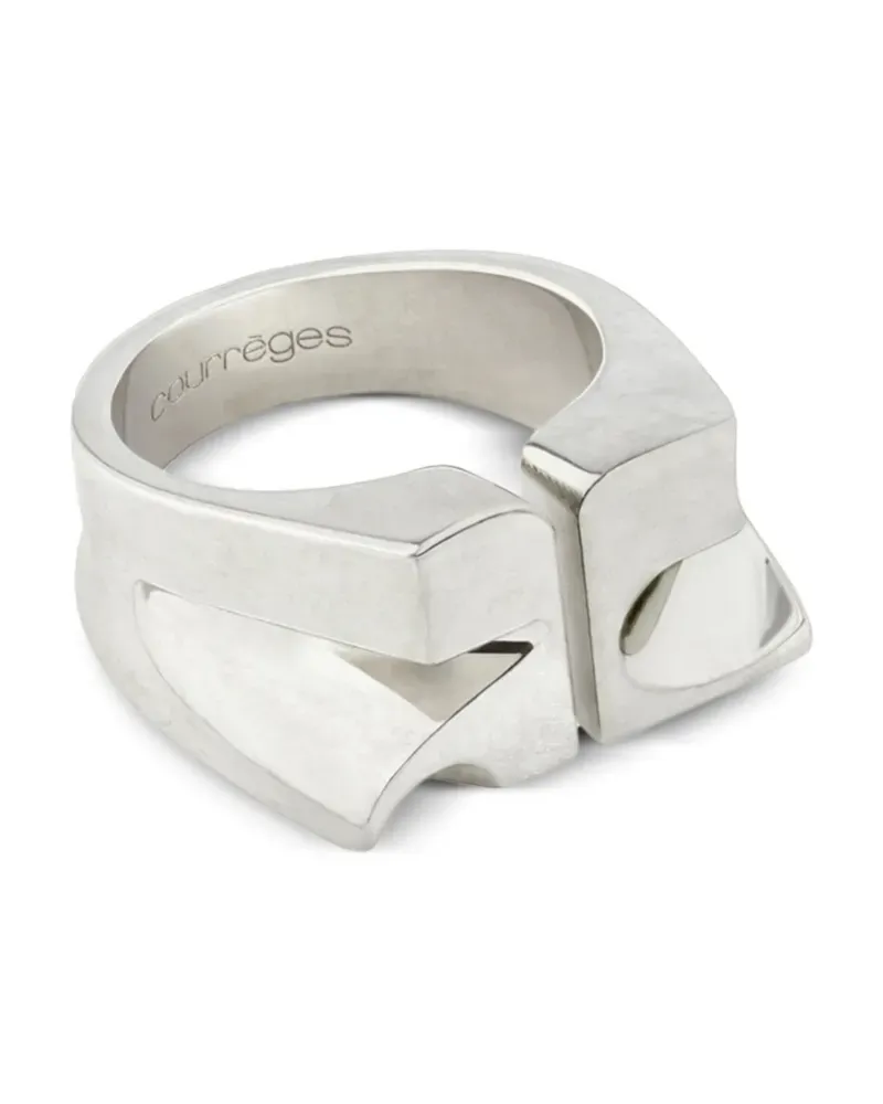 Courrèges AC Ring - Silber Silber