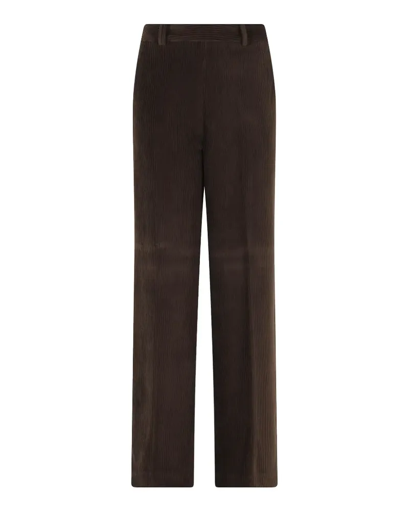 CIRCOLO 1901 corduroy trousers - Braun Braun
