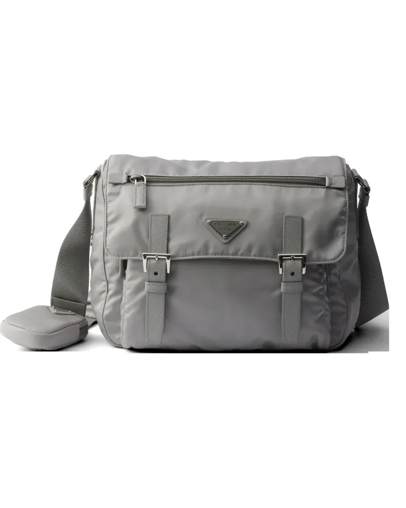 Prada Re-Nylon shoulder bag - Grau Grau