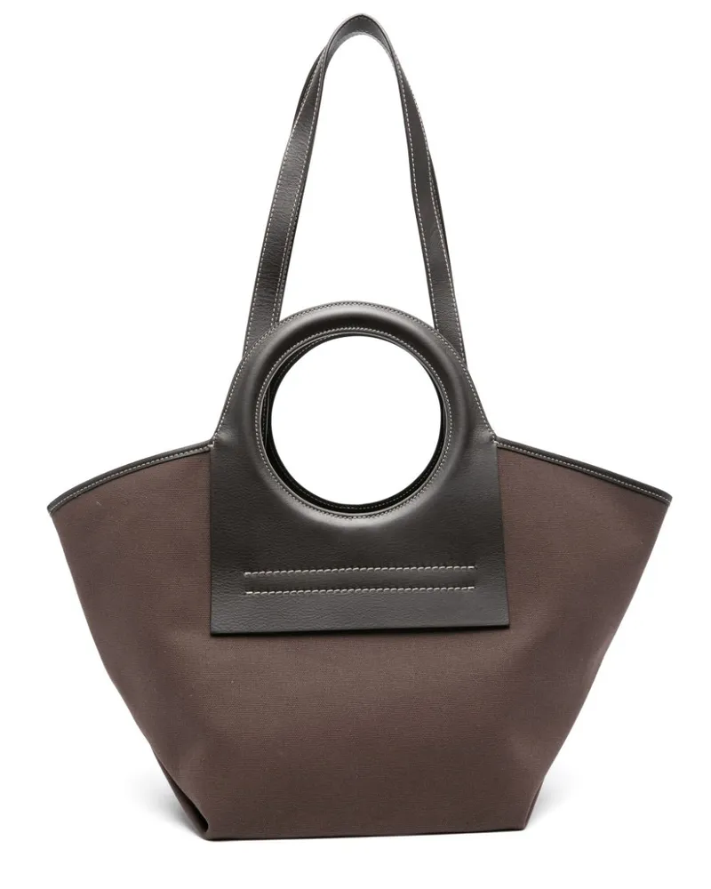 HEREU Kleiner Cala Shopper Braun