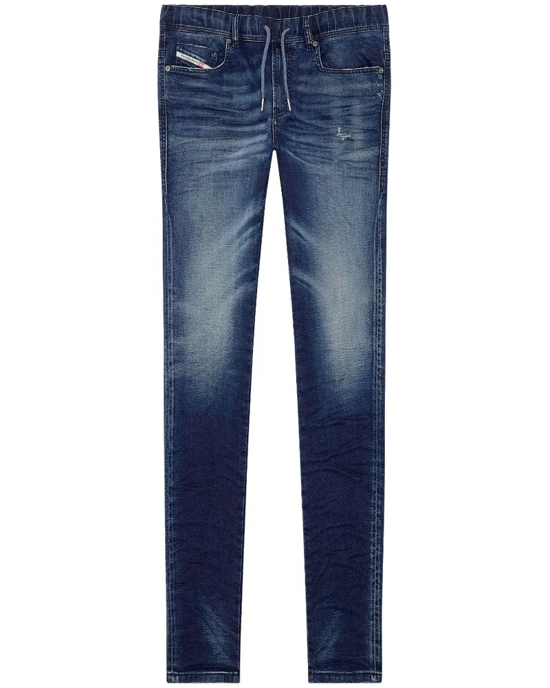 Diesel E-Spender 068FQ Slim-Fit-Joggjeans - Blau Blau