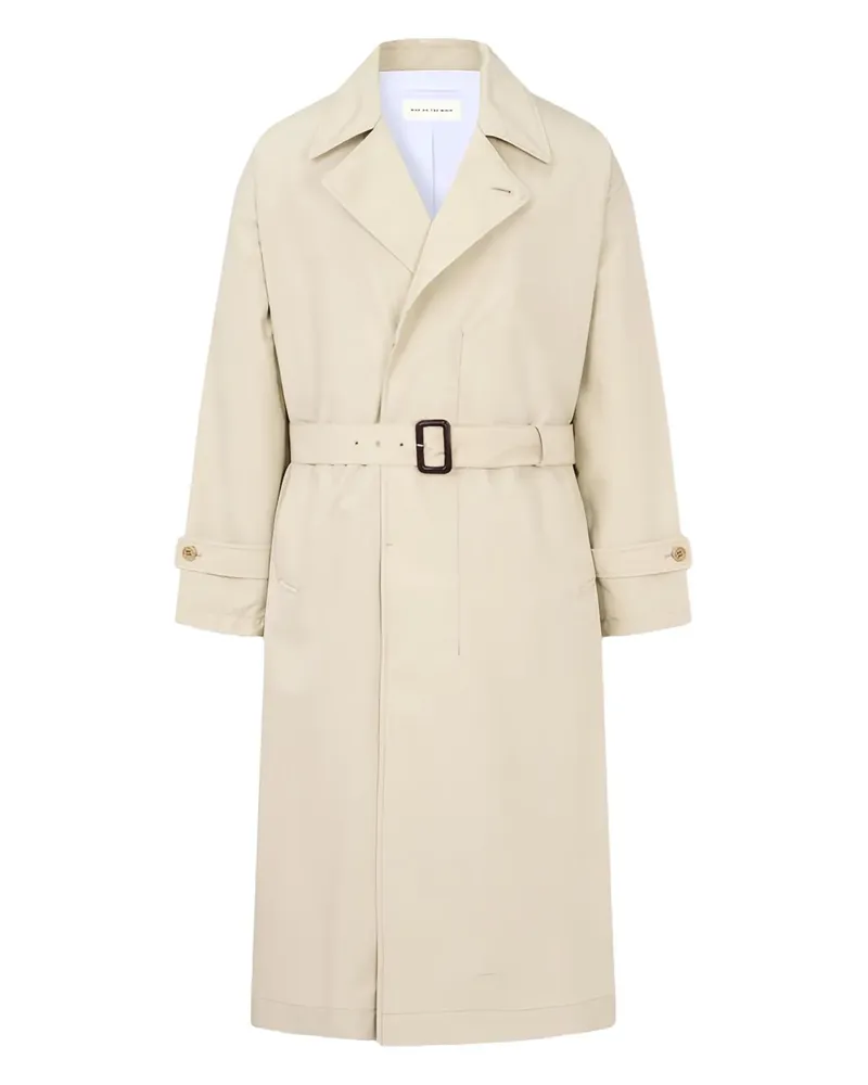 ManOnTheBoon Klassischer Trenchcoat - Nude Nude