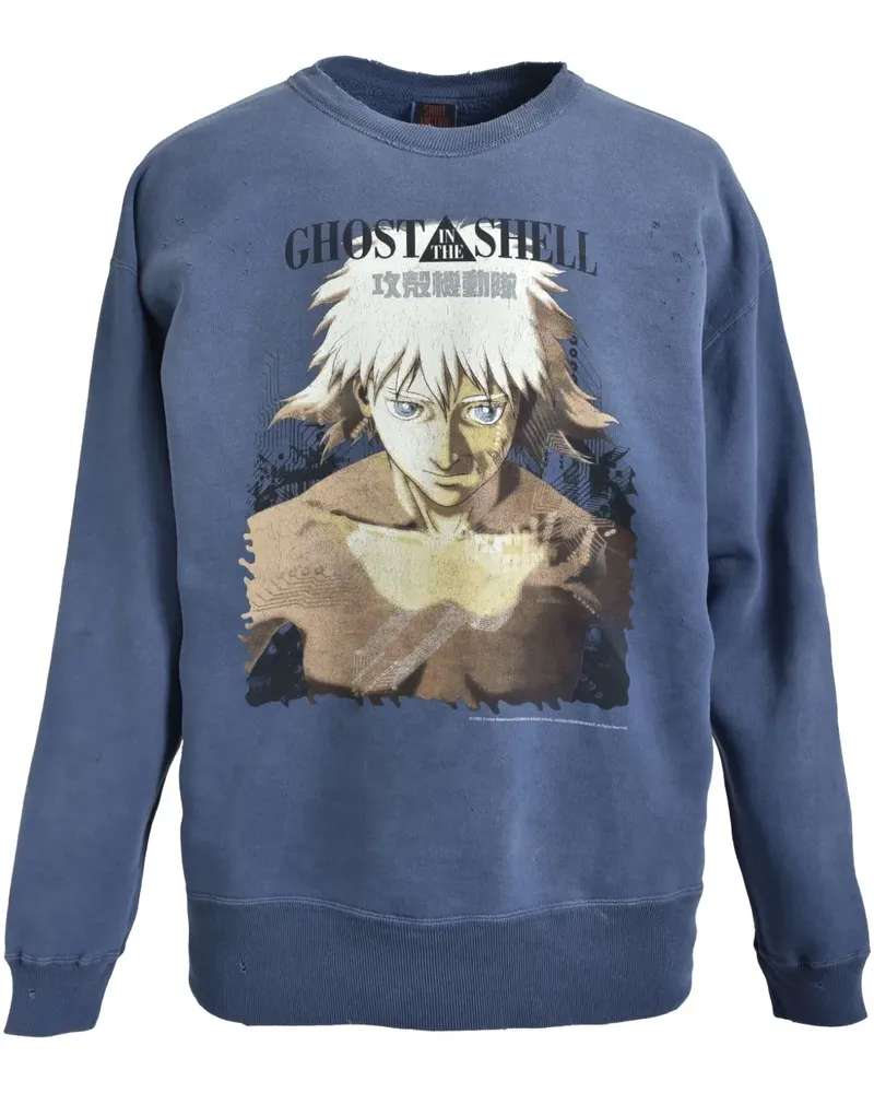 SAINT MXXXXXX Ghost in the Shell Sweatshirt - Blau Blau