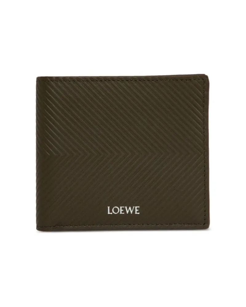 Loewe Portemonnaie mit Stempel - Grün Grün