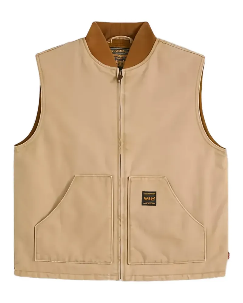 Levi's Sansome canvas vest - Nude Nude